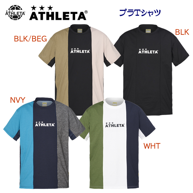 アスレタ/メンズウェア/プラシャツ 24春夏NEW プラTシャツ(メンズ/プラシャツ) 03386(カラー:WHT×サイズ:Lサイズ)