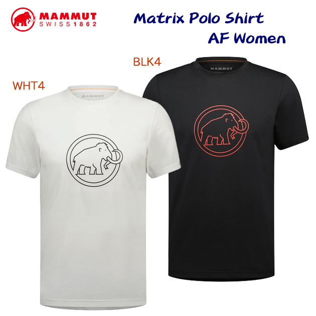 マムート/メンズウェア/Tシャツ/Tシャツ 24春夏NEW QD ロゴ プリント Tシャツ AF Men(メンズ/Tシャツ) 1017-02012(カラー:RED3×サイズ:日本サイズL)