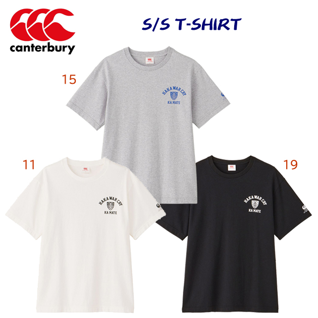 カンタベリー/メンズウェア/Tシャツ/Tシャツ 24春夏NEW ショートスリーブTシャツ(ユニセックス/Tシャツ) RA34121(カラー:15×サイズ:Lサイズ)